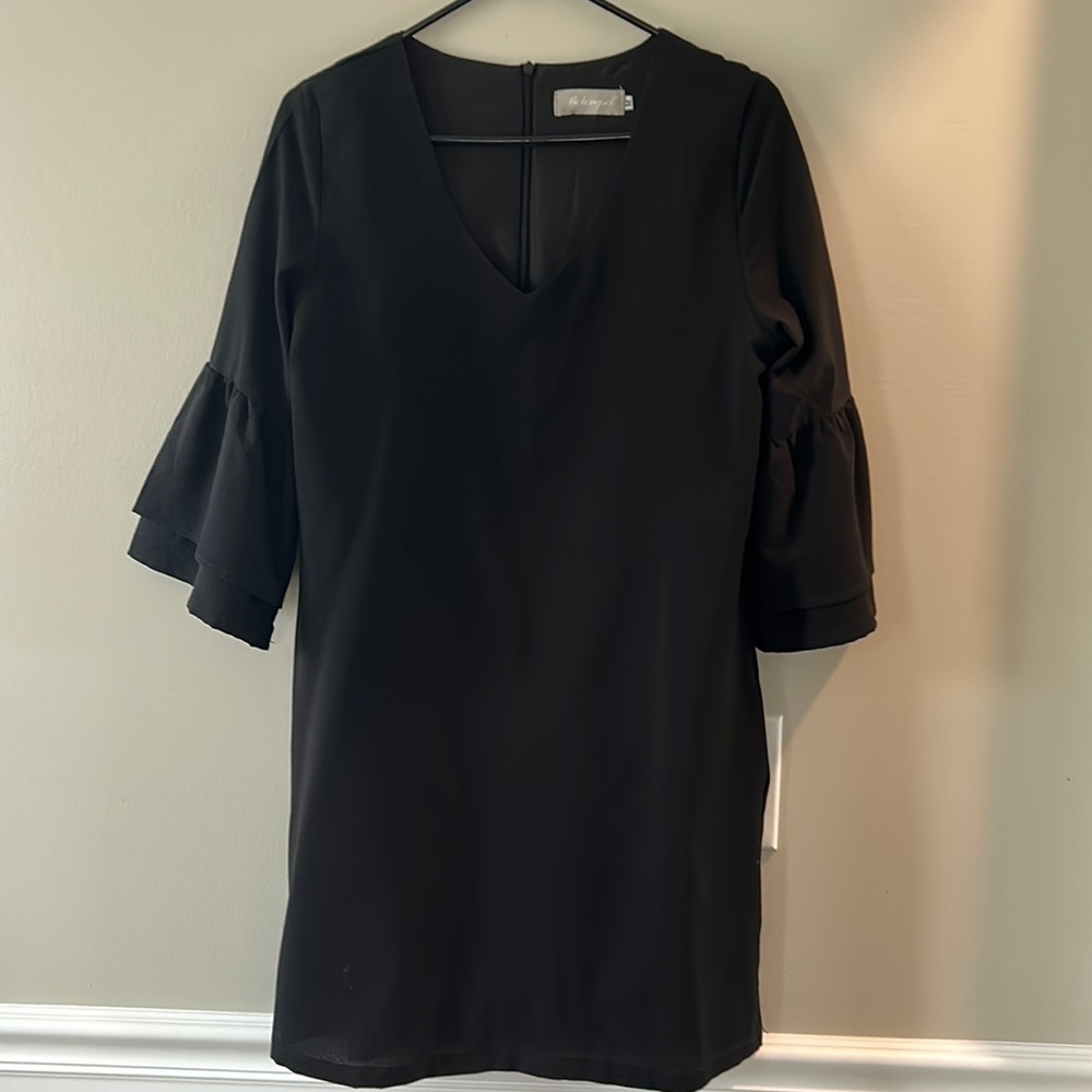 Simple black dress